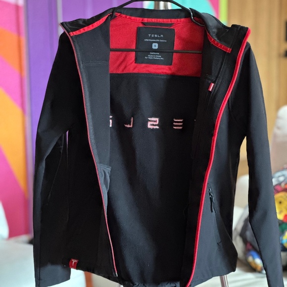 Tesla Women's Soft Shell Zip Up Jacket Size S Fleece Lined - Picture 4 of 11